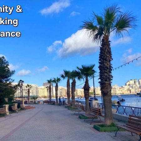 Modern Sliema Apartment Near Sea Exterior foto