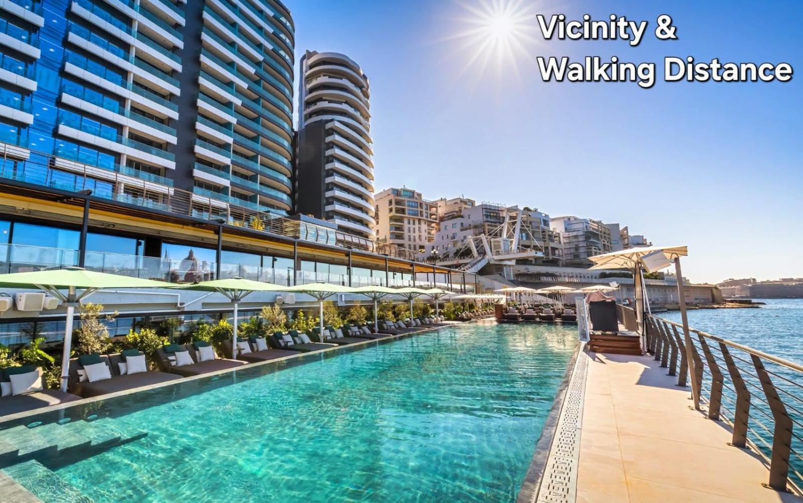 Modern Sliema Apartment Near Sea Exterior foto