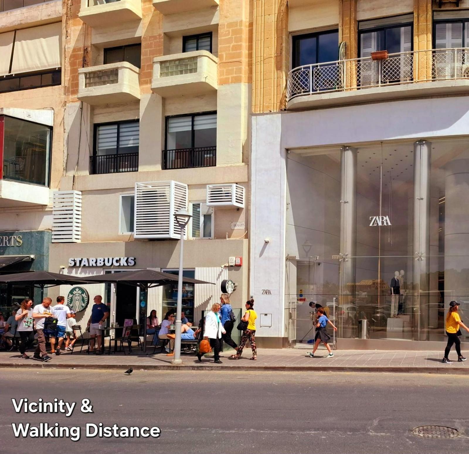 Modern Sliema Apartment Near Sea Exterior foto